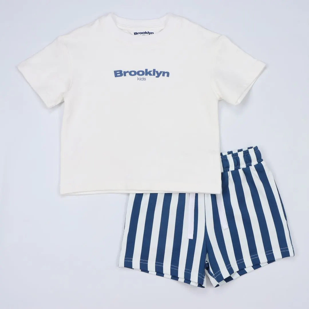 Boys Stripe Shorts