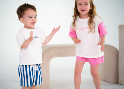Boys Stripe Shorts