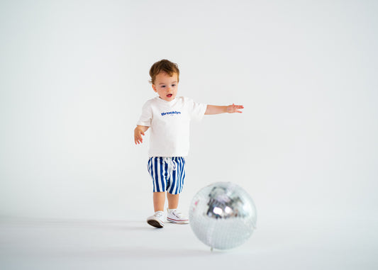 Boys Stripe Blue Set